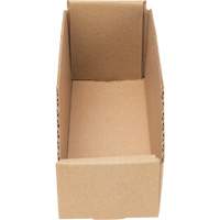 Boîtes profondes en carton ondul&eacute;, 3-3/4" la x 11-1/4" p x 4-1/2" h, Beige Oxymax Inc