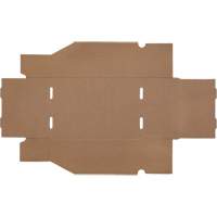 Boîtes profondes en carton ondul&eacute;, 7-5/8" la x 11-5/16" p x 4-1/2" h, Beige Oxymax Inc