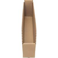 Boîtes profondes en carton ondul&eacute;, 2-7/8" la x 17-1/4" p x 4-1/2" h, Beige Oxymax Inc