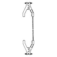 Assemblages robustes de c&acirc;bles de masse et de mise &agrave; la terre - Raccordement &agrave; deux pinces Oxymax Inc