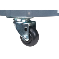 Leak Containment Drum Dolly, 24.25" dia. X 7.625" H, 1.5 US Gal. Spill Cap. Oxymax Inc