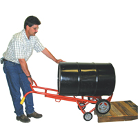 15BT Deluxe Drum Hand Truck, Steel Construction, 30 - 55 US Gal. (25 - 45 Imperial Gal.) Oxymax Inc
