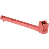 Single Ended Specialty Bung Nut Wrench, 1-1/4" Opening, 8" Handle, Non-Sparking Nylon Oxymax Inc