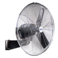 Non-Oscillating Wall Fan, Industrial, 2 Speed, 30" Diameter Oxymax Inc