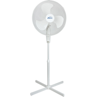 Ventilateur oscillant sur socle, Commercial, 3 Vitesses, Diamètre de 18" EA551 | Oxymax Inc