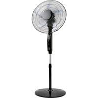 Ventilateur oscillant sur pied avec t&eacute;l&eacute;commande, Commercial, 3 Vitesses, Diam&egrave;tre de 16" Oxymax Inc