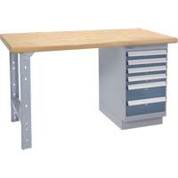 &eacute;tabli robuste, Cap 1500 lb, 72" la x 36" p, 34" h Oxymax Inc