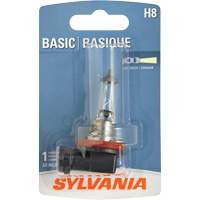 H8 Basic Headlight Bulb, Halogen, 35 W, Off White Oxymax Inc