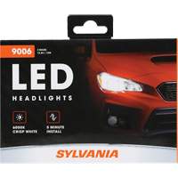 9006 Headlight Bulb, LED, 13.2 W/17 W, White Oxymax Inc