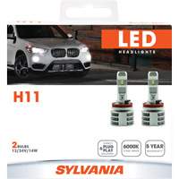 H11 Headlight Bulb, LED, 13.2 W/17 W, White Oxymax Inc