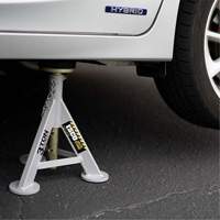 Performance Shorty Low Profile Jack Stands, 3 tons Capacity, 11" - 17" H Oxymax Inc