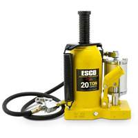 Pro Series Bottle Jack, 20 Ton(s), Air Hydraulic, 20" Raised Height Oxymax Inc
