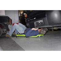 Sommier vert n&eacute;on &agrave; profil bas, en plastique robuste Oxymax Inc