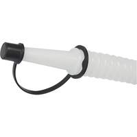 Oil Dispenser with Lid & Cap, Plastic, 8 qt Capacity Oxymax Inc