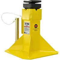 Jack Stands with Adjustable Screw Top Saddle, Locking Pin, 15-1/2" - 20-1/2" H Oxymax Inc