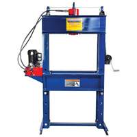 Double Acting Shop Press with Electric Pump, 100 tons Capacity Oxymax Inc