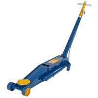 Long Chassis Service Jack, 4 Ton(s) Capacity, 5" Lowered, 25-3/4" Raised, Air Hydraulic Oxymax Inc