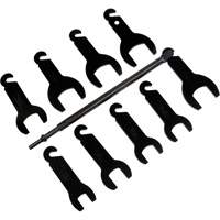 Jeu de 10 cl&eacute;s pneumatiques pour embrayage de ventilateur Oxymax Inc