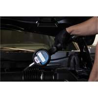 D&eacute;bitm&egrave;tre &eacute;lectronique de lubrifiant avec rallonge flexible &agrave; 90° Oxymax Inc