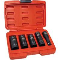 Flip Socket Kit, 5 Pieces, 1/2" Drive Size Oxymax Inc