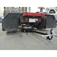 Floor Service Jack, 12 Ton(s) Capacity, 7-1/2" Lowered, 15-3/4" Raised, Air Hydraulic Oxymax Inc