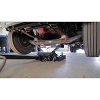 Floor Service Jack, 12 Ton(s) Capacity, 7-1/2" Lowered, 15-3/4" Raised, Air Hydraulic Oxymax Inc