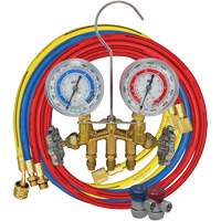 R134A 2-Way Brass Manifold Gauge Set Oxymax Inc