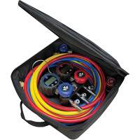 Jeu de manom&egrave;tres manifold compact Mini-Fold – S&eacute;rie noire Oxymax Inc