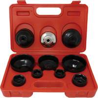 10 Pc. Oil Filter Wrench Kit Oxymax Inc