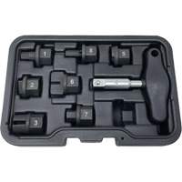 Trousse d'outils pour bouchons de vidange dhuile 8 morceaux Oxymax Inc