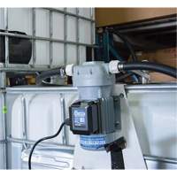 115V AC DEF Transfer Pump & IBC Tote Bracket with Nozzle Oxymax Inc