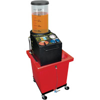 &eacute;changeur de liquide de refroidissement Vacufill avec pompe de vidange des d&eacute;chets Oxymax Inc