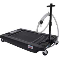 Drain d'huile portable en polypropyl&egrave;ne &agrave; profil bas Oxymax Inc