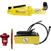 Ensemble de brise-talon pour pneus g&eacute;ants/&eacute;quipement de terrassement Yellow Jackit Oxymax Inc