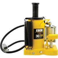 Pro Series  Bottle Jack, 30 tons, Air Hydraulic, 20" Raised Height Oxymax Inc