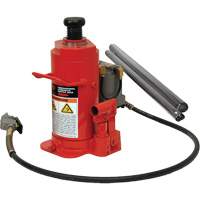 Standard Height Bottle Jack, 12 Ton(s), Air Hydraulic, 19-3/4" Raised Height Oxymax Inc