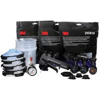 Performance Fine Finish Spray Gun System with PPS Cups, 13 CFM, 29 PSI Oxymax Inc