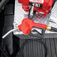 Red Automatic Gasoline Spout Nozzle Oxymax Inc