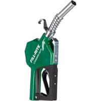 Green Automatic Gasoline Spout Nozzle Oxymax Inc