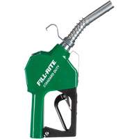 Green Automatic Gasoline Spout Nozzle Oxymax Inc