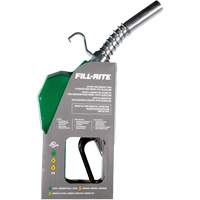 Green Automatic Gasoline Spout Nozzle Oxymax Inc