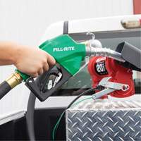 Green Automatic Diesel Spout Nozzle Oxymax Inc