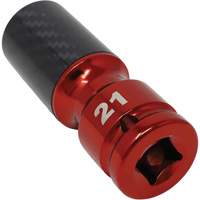 Metric Lug Socket with Carbon Fiber Sleeve Oxymax Inc