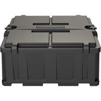 Boîtier pour batteries doubles de groupe 8D Oxymax Inc