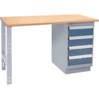 &eacute;tabli industriel, Cap 1000 lb, 72" la x 36" p, 34" h Oxymax Inc