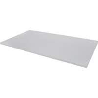 Replacement Shelf for Knocked Down Cabinet, 48" x 24", 300 lbs. Capacity, Steel, Grey Oxymax Inc
