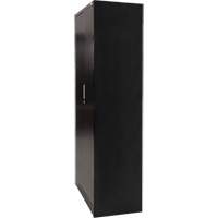 Hi-Boy Storage Cabinet, Steel, 4 Shelves, 72" H x 36" W x 18" D, Black Oxymax Inc