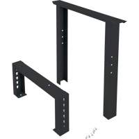 Industrial Duty Leg for Workbench, Steel, 24" D x 34" H, Single Oxymax Inc