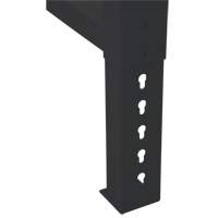 Industrial Duty Leg for Workbench, Steel, 30" D x 34" H, Single Oxymax Inc