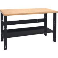 Industrial Modular Workbench, 1000 lbs. Cap., 48" W x 24" D Oxymax Inc